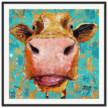 Load image into Gallery viewer, Come Here And Lets Have A Lick Print Wooden Framed
