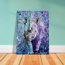 Load image into Gallery viewer, Rhinos Can Do Whatever They Want Canvas Print
