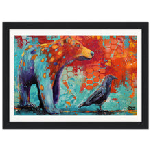 Load image into Gallery viewer, Walk In The Woods  Wooden Framed Print
