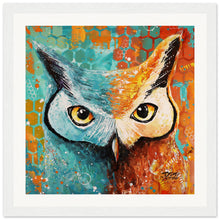 Load image into Gallery viewer, Hoot Wooden Framed Print
