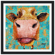 Load image into Gallery viewer, Come Here And Lets Have A Lick Print Wooden Framed
