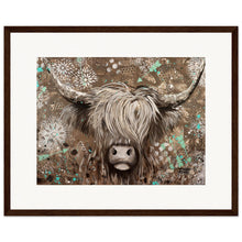 Load image into Gallery viewer, Crazy Hair Don&#39;t Care Wooden Framed Print
