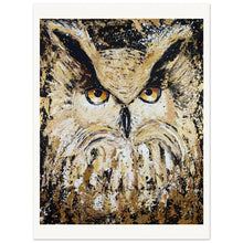 Load image into Gallery viewer, Golden Owl Museum-Quality Matte Paper
