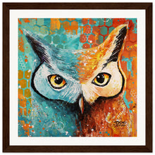 Load image into Gallery viewer, Hoot Wooden Framed Print
