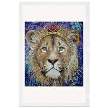 Load image into Gallery viewer, Princess of the Pride Prin  Wooden Framed
