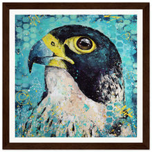 Load image into Gallery viewer, Falcon Wooden Framed Print
