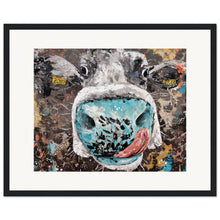 Load image into Gallery viewer, Blue Nose  Wooden Framed Print
