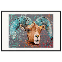 Load image into Gallery viewer, Bighorn   Wooden Framed Print
