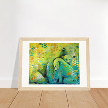 Load image into Gallery viewer, I Love you Print Wooden Framed
