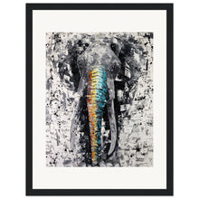 Load image into Gallery viewer, Colorful Trunk Wooden Framed Print
