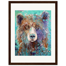 Load image into Gallery viewer, Bluebeary Wooden Framed Print
