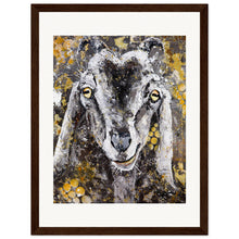 Load image into Gallery viewer, Crazy Eyes  Wooden Framed Print
