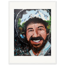 Load image into Gallery viewer, Bob Ross Wooden Framed Print
