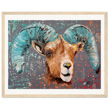 Load image into Gallery viewer, Bighorn   Wooden Framed Print
