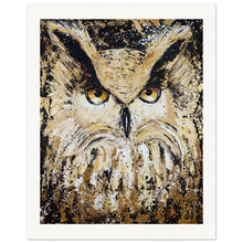 Load image into Gallery viewer, Golden Owl Museum-Quality Matte Paper
