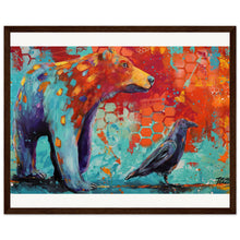 Load image into Gallery viewer, Walk In The Woods  Wooden Framed Print
