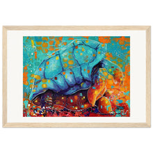 Load image into Gallery viewer, Slow Poke  Print  Wooden Framed
