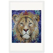 Load image into Gallery viewer, Princess of the Pride Prin  Wooden Framed
