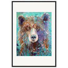 Load image into Gallery viewer, Bluebeary Wooden Framed Print
