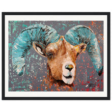 Load image into Gallery viewer, Bighorn   Wooden Framed Print
