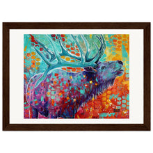 Load image into Gallery viewer, Looking for love Print Wooden Framed
