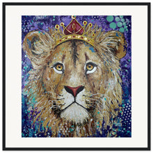 Load image into Gallery viewer, Princess of the Pride Prin  Wooden Framed
