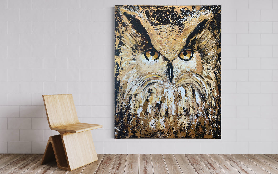 A Wise Owl Has Gold Sold