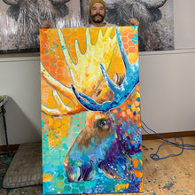 Load image into Gallery viewer, Sunny Side Up Moose sold
