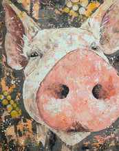 Load image into Gallery viewer, Pig Nosed Canvas Print
