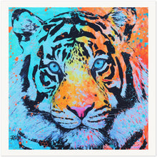 Load image into Gallery viewer, Teal Tiger Museum-Quality Matte Paper
