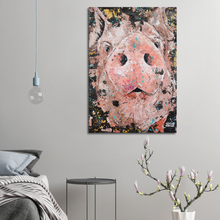 Load image into Gallery viewer, Piggy Smalls Canvas Print
