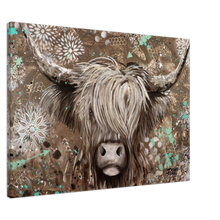 Load image into Gallery viewer, Crazy Hair Don&#39;t Care Canvas Print
