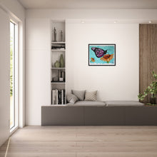 Load image into Gallery viewer, Butterfly On Flower Museum-Quality Matte Paper
