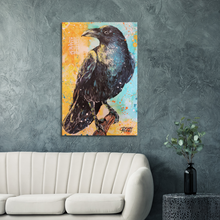 Load image into Gallery viewer, Raven Canvas Print
