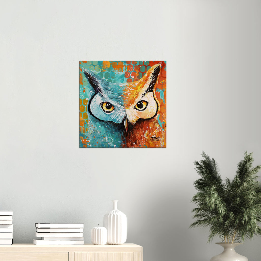 Hoot Canvas Print