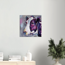 Load image into Gallery viewer, Purple Cow Canvas Print
