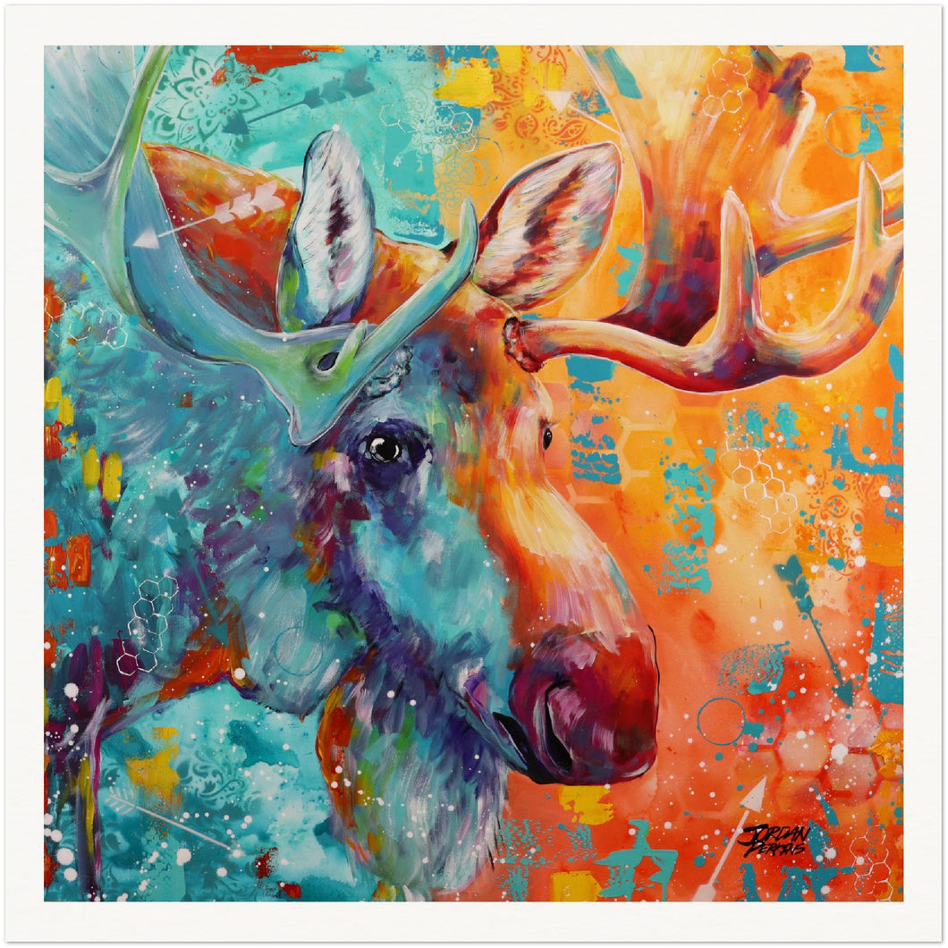 Cosmic Moose Museum-Quality Matte Archival Paper