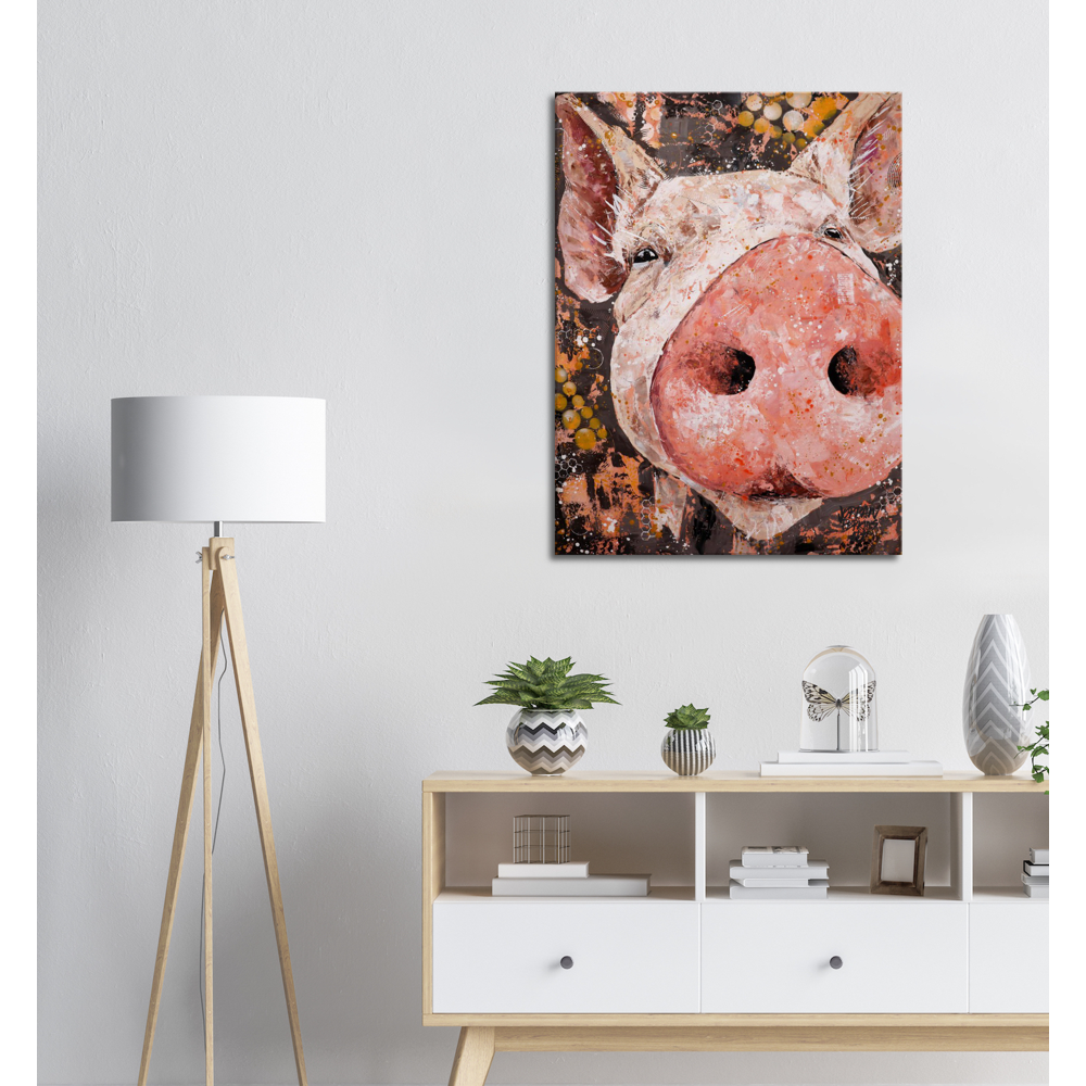 Pig Nosed Canvas Print