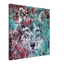 Load image into Gallery viewer, Marlie the Wolf Canvas Print
