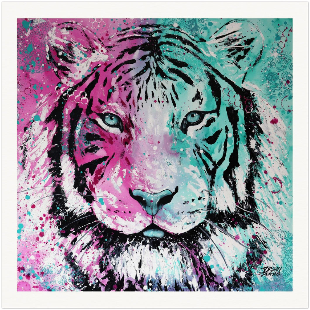 Pink Tiger Museum-Quality Matte Paper