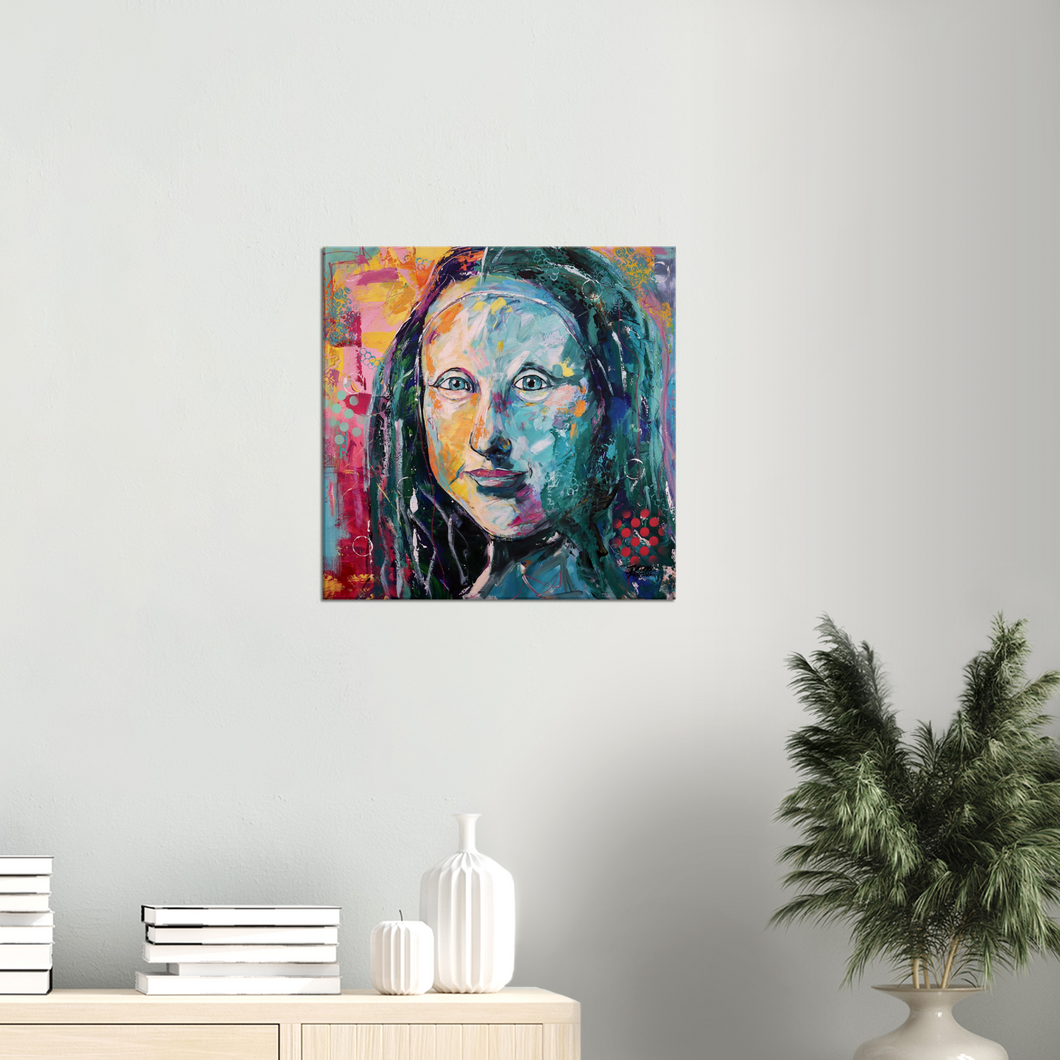 Miss.Lisa Canvas Print