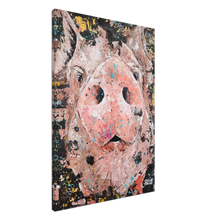 Load image into Gallery viewer, Piggy Smalls Canvas Print
