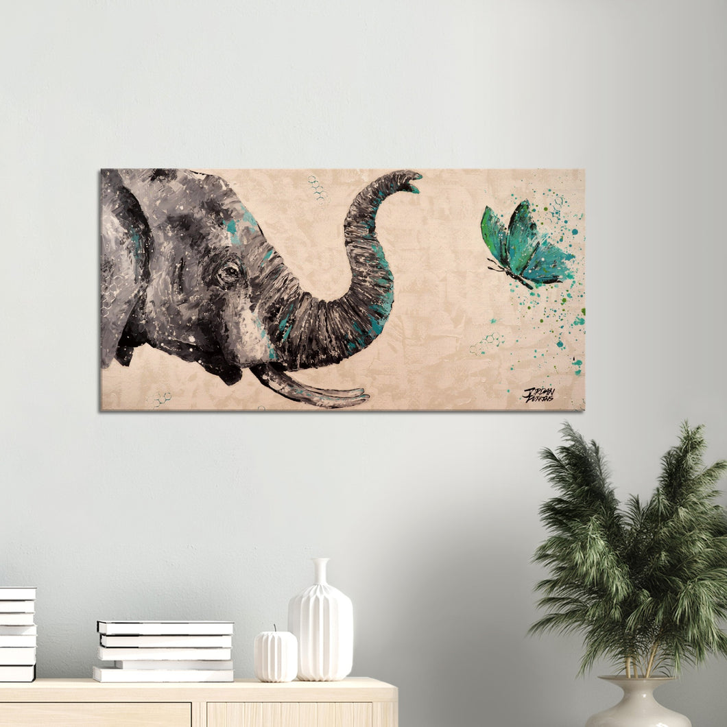 Big And The Beautiful Canvas Print