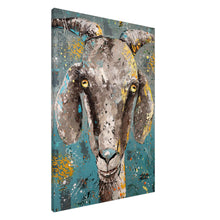 Load image into Gallery viewer, Pretty Cool For A Goat Canvas Print
