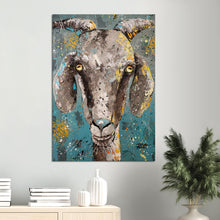 Load image into Gallery viewer, Pretty Cool For A Goat Canvas Print
