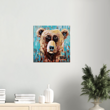 Load image into Gallery viewer, Bear 3/3 Canvas Print
