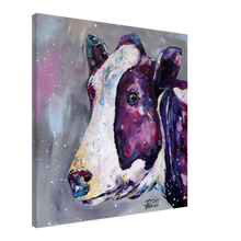 Load image into Gallery viewer, Purple Cow Canvas Print
