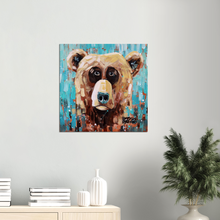 Load image into Gallery viewer, Bear 3/3 Canvas Print
