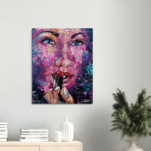 Load image into Gallery viewer, War Paint Canvas Print
