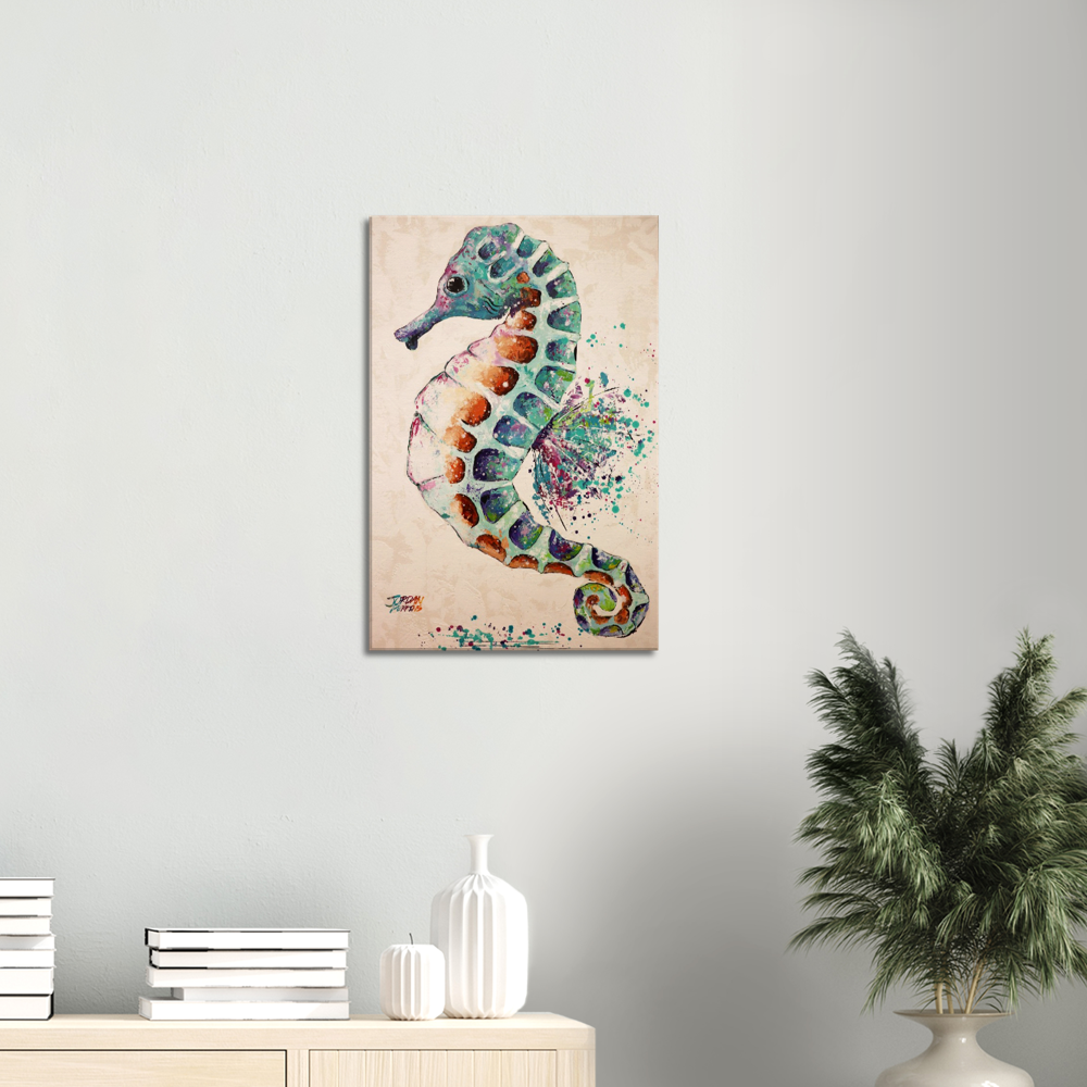 Horsea Canvas Print